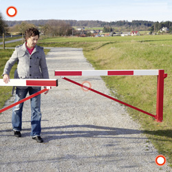 Bild sperrschranken: COMPACT Gatterschranke