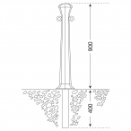  Guss-Aluminiumpoller sechskant  (3)