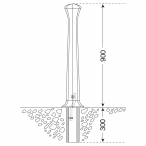  Guss-Aluminiumpoller sechskant  (4)