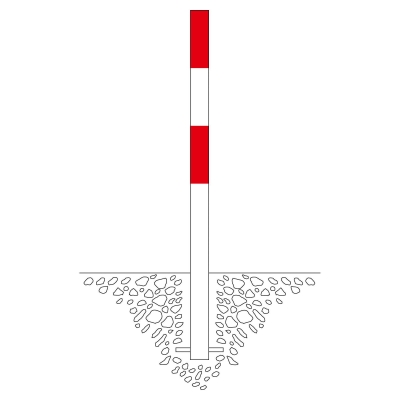  MORION Sperrpfosten 70 x 70 mm  (0)