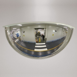 PANORAMA 180° Drei-Wege-Spiegel mit Rahmen